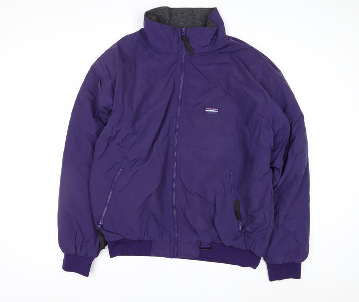 White Sierra Men’s Purple XL Bomber Jacket Outdoor Nylon Winter Coat
