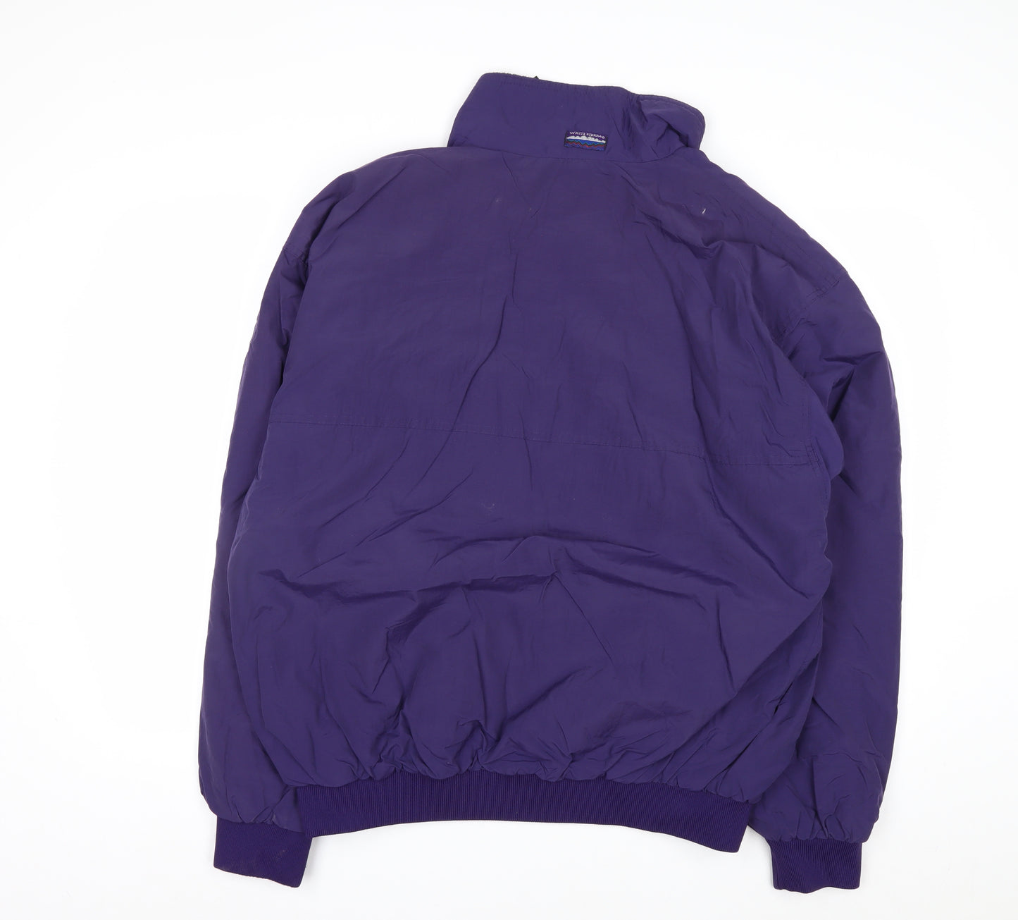 White Sierra Men’s Purple XL Bomber Jacket Outdoor Nylon Winter Coat