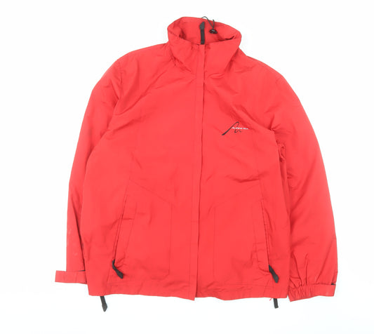 Alpine Tek Men Red XL Waterproof Hooded Parka Jacket