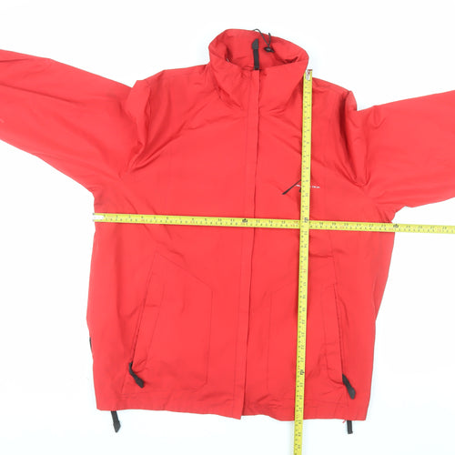 Alpine Tek Men Red XL Waterproof Hooded Parka Jacket