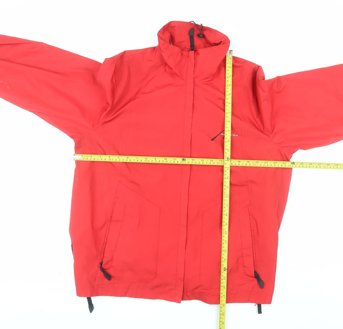 Alpine Tek Men Red XL Waterproof Hooded Parka Jacket