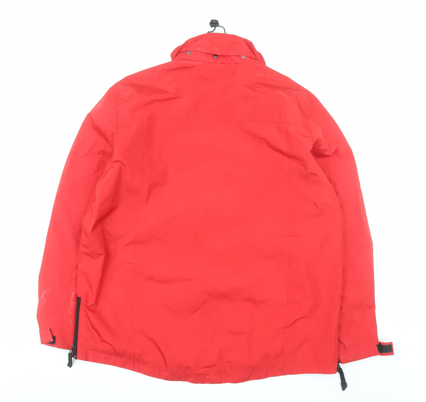 Alpine Tek Men Red XL Waterproof Hooded Parka Jacket