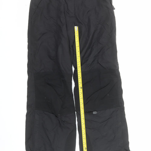 CB Sports Women’s Black Insulated Snow Pants Size S Waterproof Winter