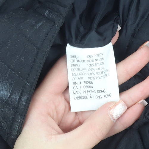 CB Sports Women’s Black Insulated Snow Pants Size S Waterproof Winter