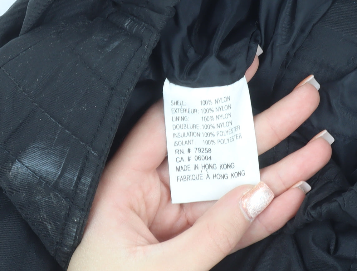CB Sports Women’s Black Insulated Snow Pants Size S Waterproof Winter