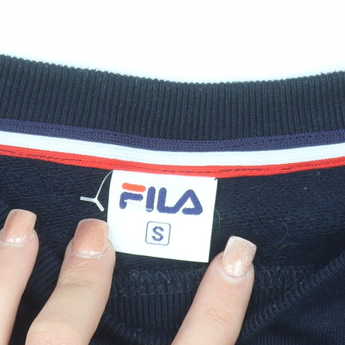 Fila Women's Navy Blue Small Pullover Sweatshirt