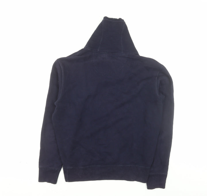 Polo Ralph Lauren Men's Navy Button Henley Sweatshirt Size S