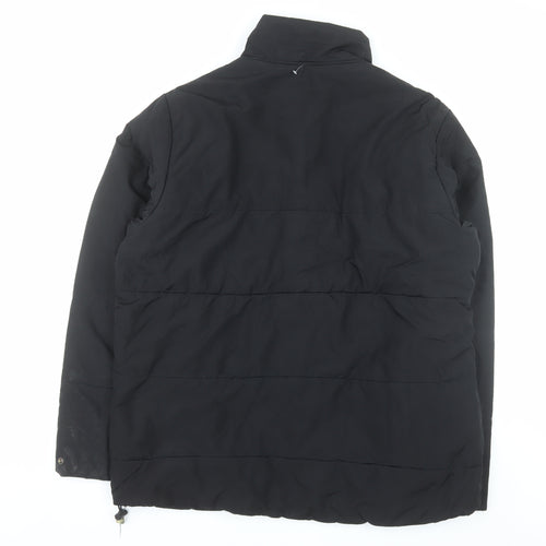 Nike Mens Black Storm-FIT Puffer Jacket L Regular 42in Waterproof