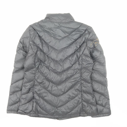 Calvin Klein Men's Grey M Lightweight Down Puffer Jacket