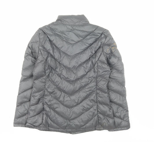 Calvin Klein Men's Grey M Lightweight Down Puffer Jacket