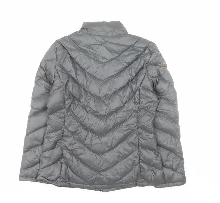 Calvin Klein Men's Grey M Lightweight Down Puffer Jacket