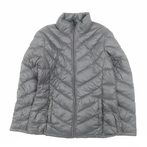 Calvin Klein Men's Grey M Lightweight Down Puffer Jacket