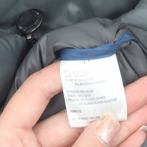 Calvin Klein Men's Grey M Lightweight Down Puffer Jacket