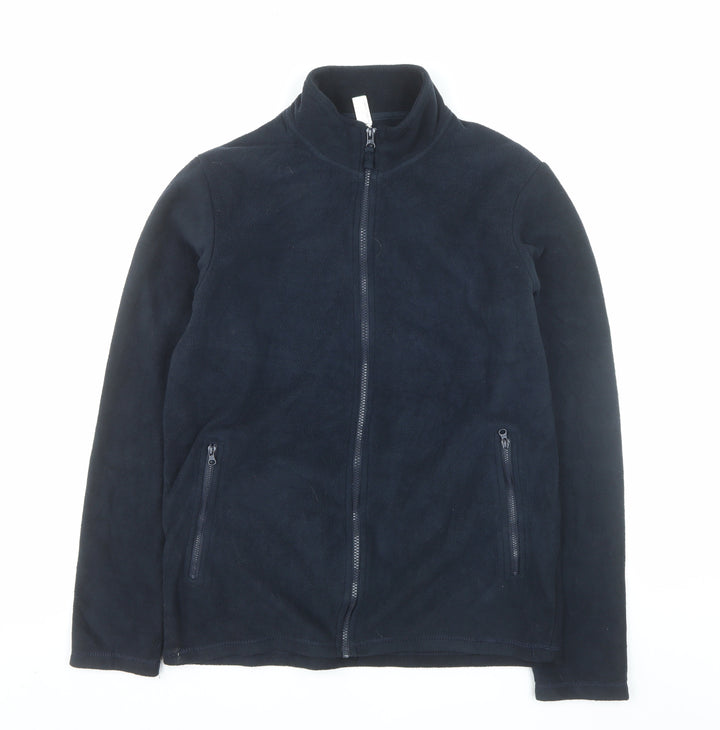 SOL'S Men's Blue Fleece Full Zip Sweatshirt Jacket M