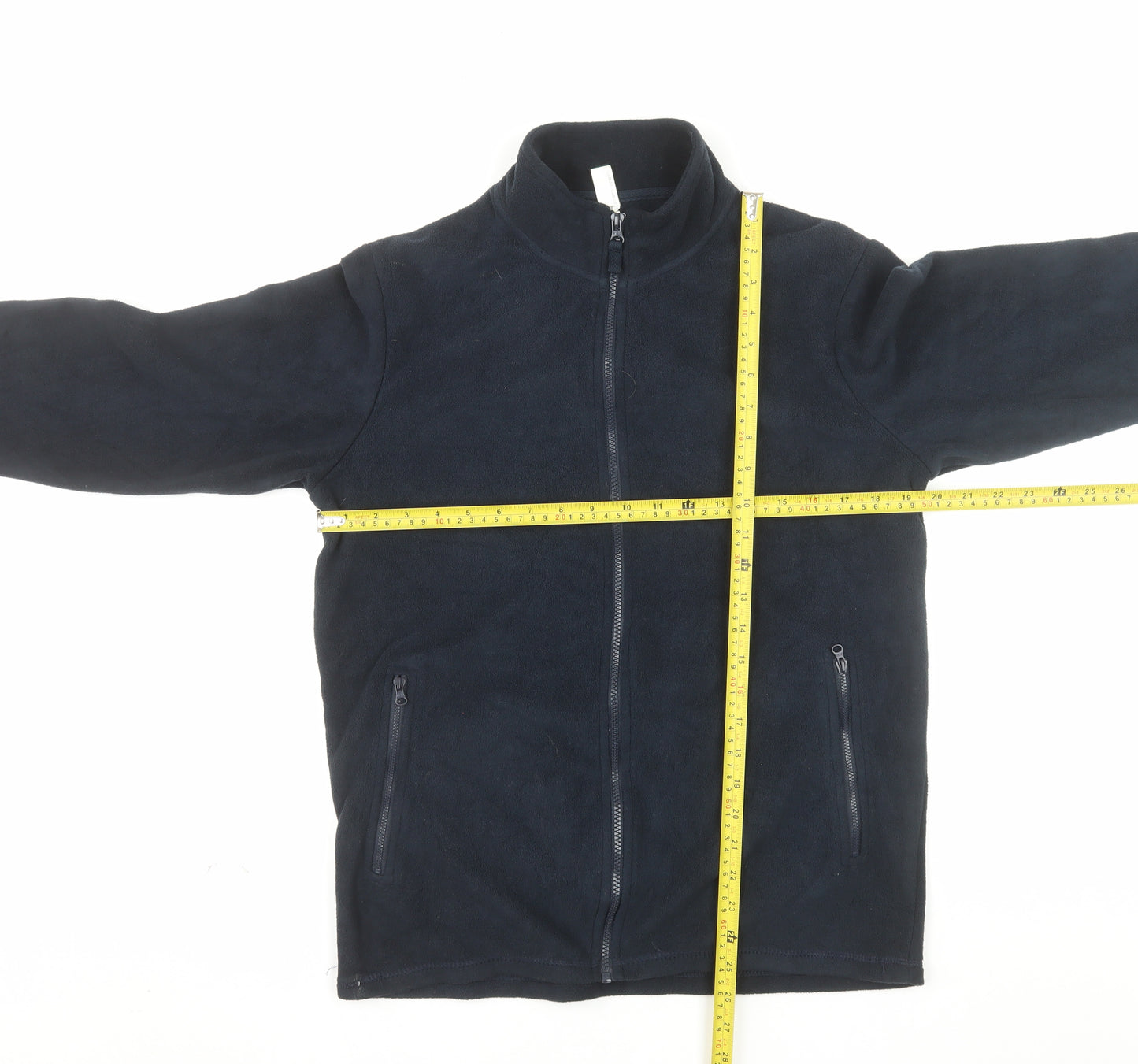SOL'S Men's Blue Fleece Full Zip Sweatshirt Jacket M