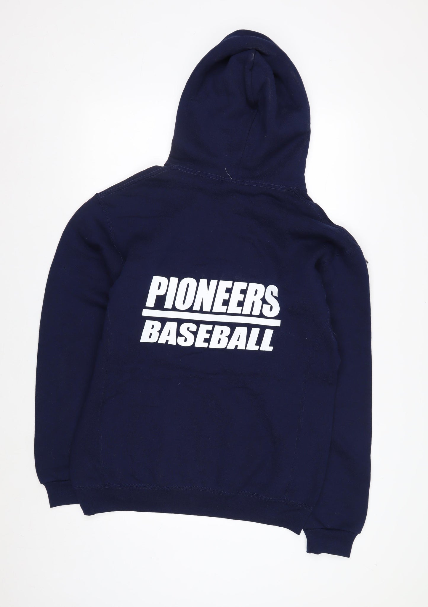Russell Athletic Men’s Blue Pullover Hoodie M Baseball Sportswear