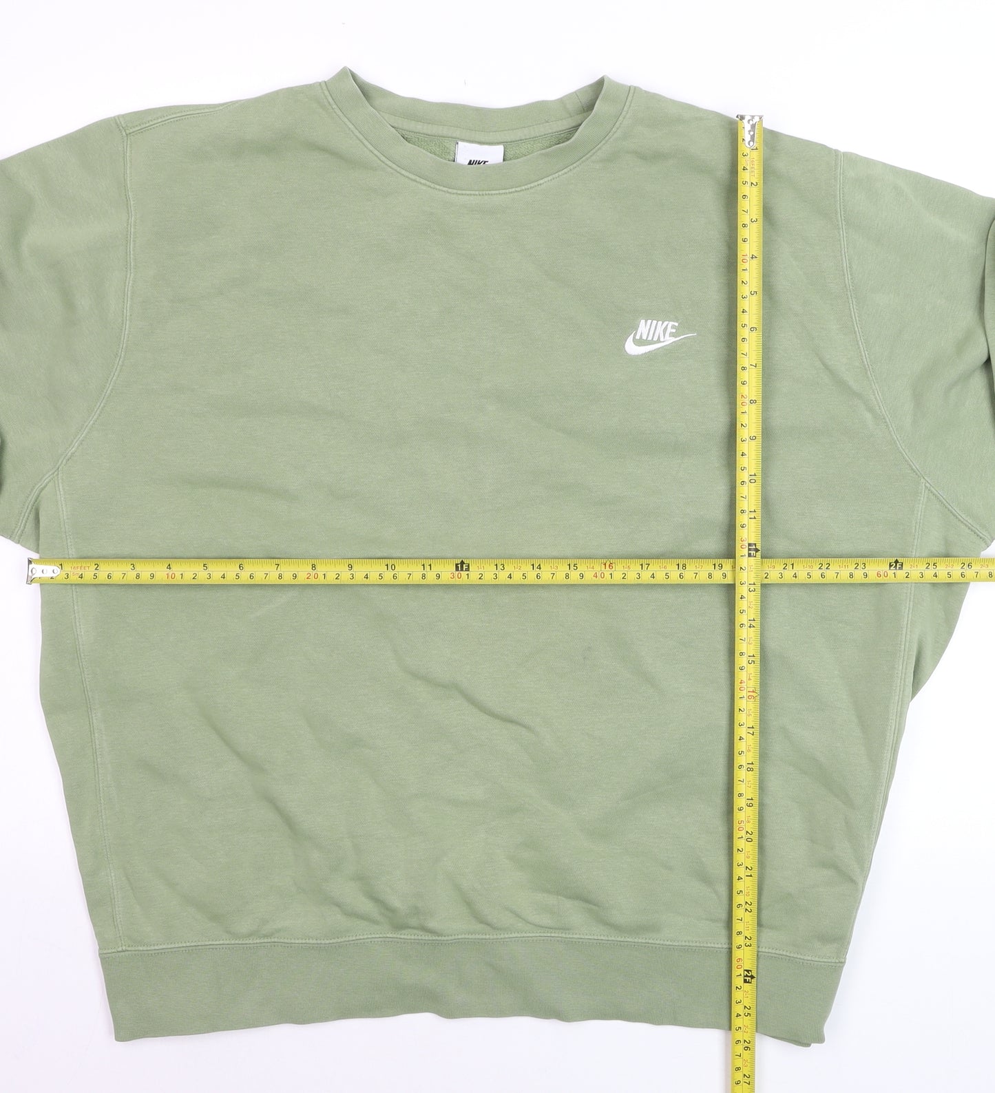 Nike Men's Green XL Crew Neck Pullover Sweatshirt