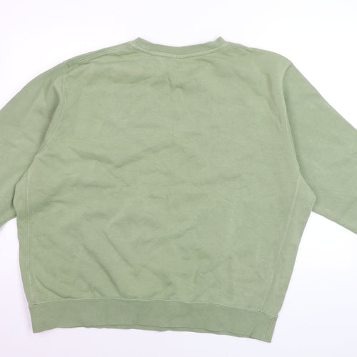 Nike Men's Green XL Crew Neck Pullover Sweatshirt