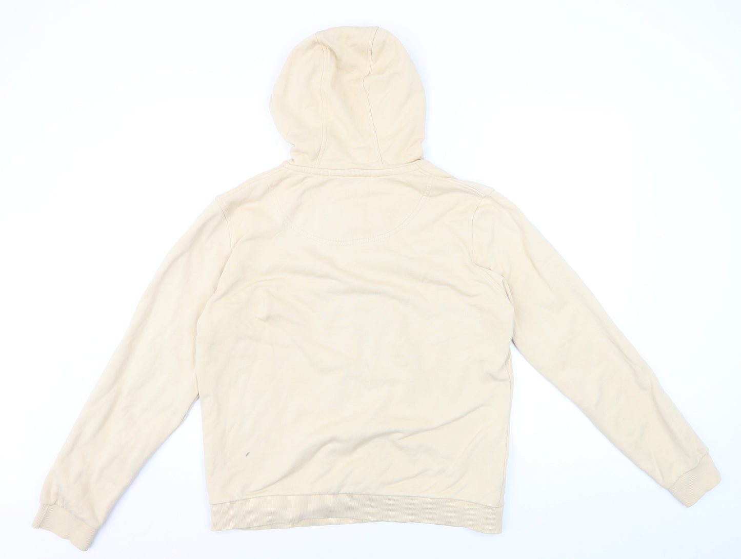 Jack Murphy Women's Beige Full Zip Hoodie UK 14 Cotton Casual