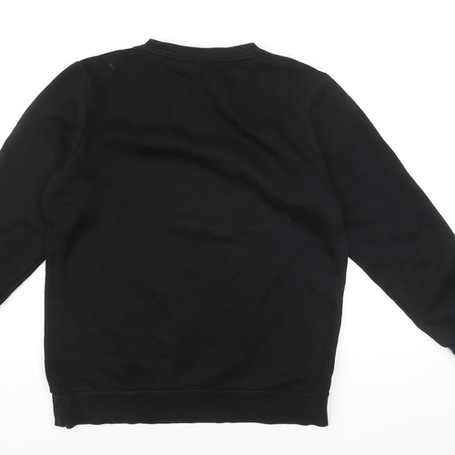 Black Bananas Men's Black Small Crew Neck Pullover Sweatshirt