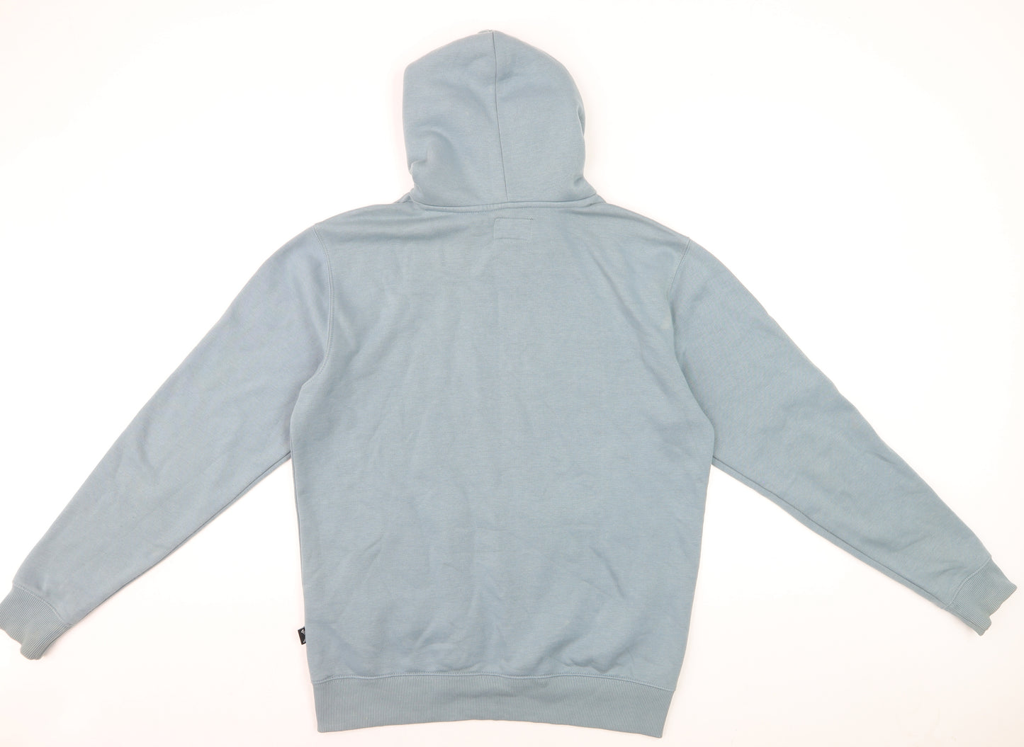 Billabong Men's Blue Pullover Hoodie Size M Fleece Logo Sweatshirt