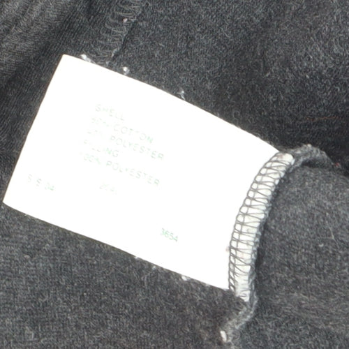 Jumper Men's Grey Full Zip Cotton Blend Casual Jacket M