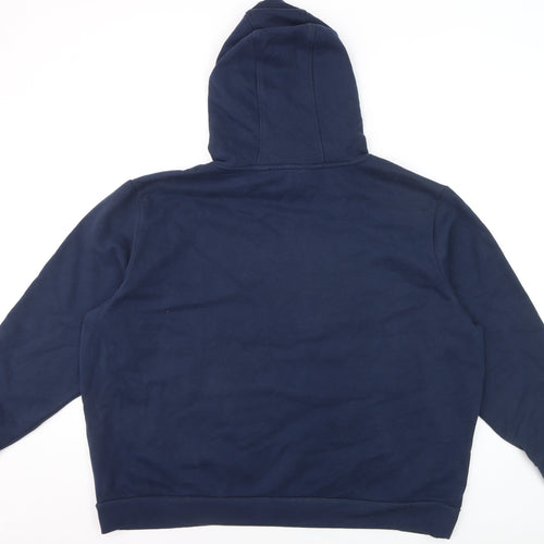 Mountain Warehouse Women's Navy Pullover Hoodie Size 22 Feather Print