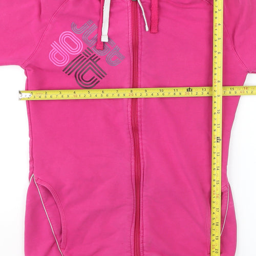 Nike Women's Pink Dri-FIT Full Zip Hoodie Size S