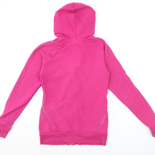Nike Women's Pink Dri-FIT Full Zip Hoodie Size S