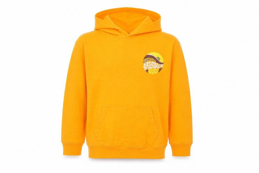 O'Shea Boys Orange Pullover Hoodie XXL Surf Graphic Cotton Blend