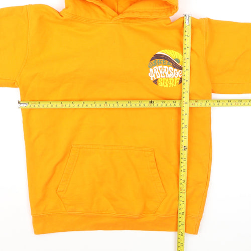 O'Shea Boys Orange Pullover Hoodie XXL Surf Graphic Cotton Blend