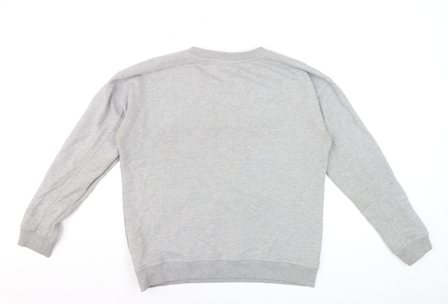 IVY PARK Men's Grey Crew Neck Pullover Sweatshirt M