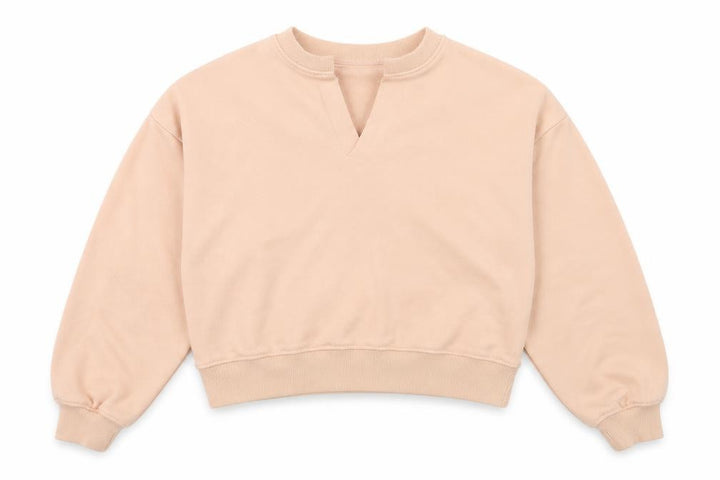 Missguided Women Beige UK 8 Pullover Sweatshirt Relaxed Fit