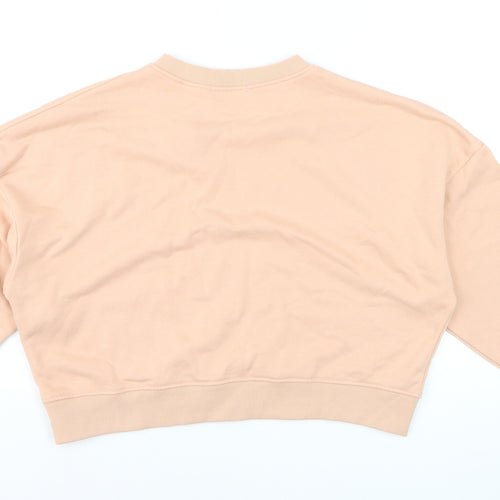 Missguided Women Beige UK 8 Pullover Sweatshirt Relaxed Fit