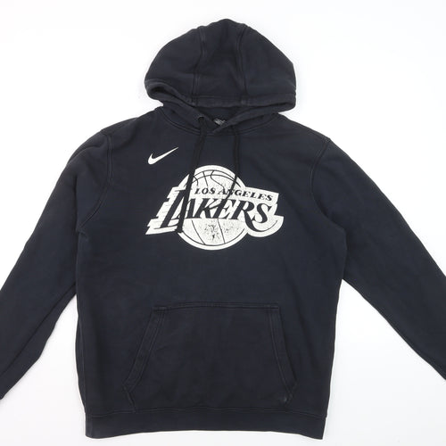 Nike Men's Black Los Angeles Lakers Pullover Hoodie L Sports Fleece