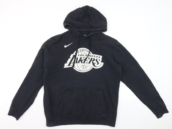 Nike Men's Black Los Angeles Lakers Pullover Hoodie L Sports Fleece