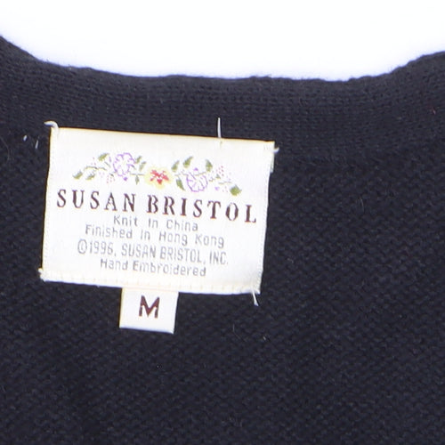 Susan Bristol Men's Multicoloured Fair Isle Knit Sleeveless Vest M