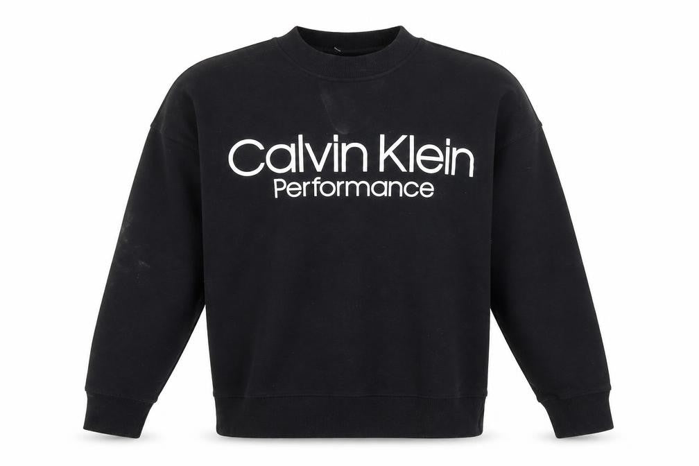 Calvin Klein Performance Men's Black M Crew Neck Pullover Sweatshirt