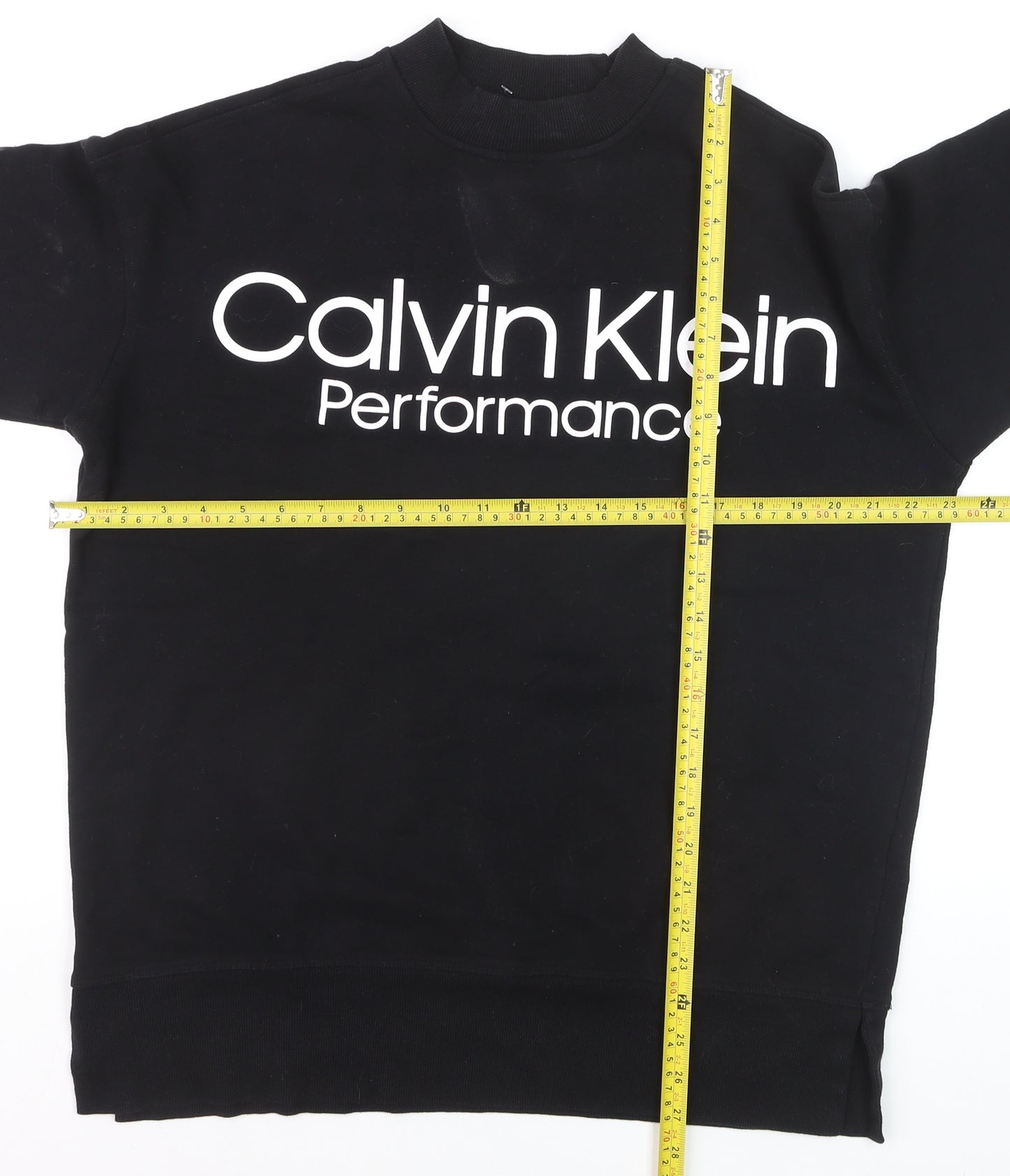 Calvin Klein Performance Men's Black M Crew Neck Pullover Sweatshirt