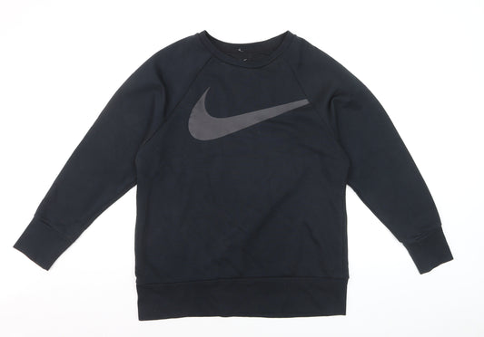 Nike Men's Black Dri-Fit Pullover Sweatshirt XS Athletic Fit