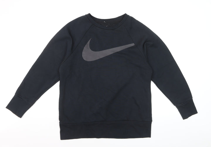 Nike Men's Black Dri-Fit Pullover Sweatshirt XS Athletic Fit