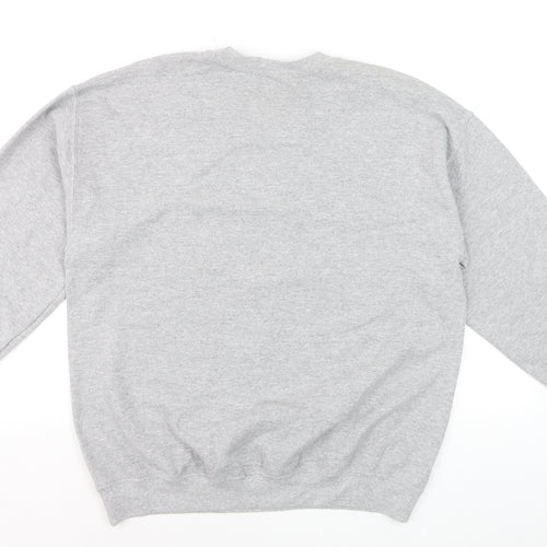 Looney Tunes Men's Grey Tweety Graphic Sweatshirt Pullover L