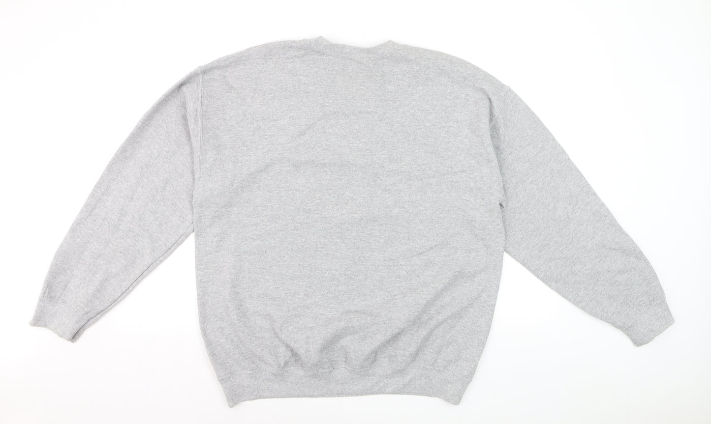 Looney Tunes Men's Grey Tweety Graphic Sweatshirt Pullover L