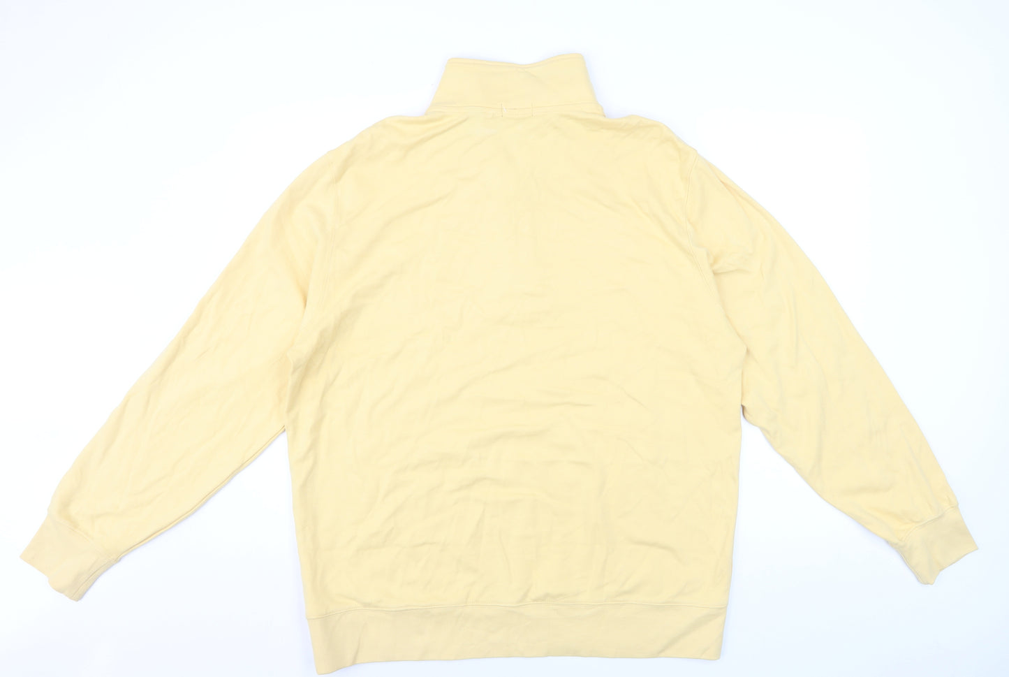 IZOD Men’s Beige XL 1/2 Zip Cotton Golf Sweatshirt
