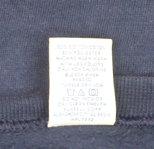 Russell Athletic Mens Navy Blue XL Pullover Sweatshirt Watauga Wrestling
