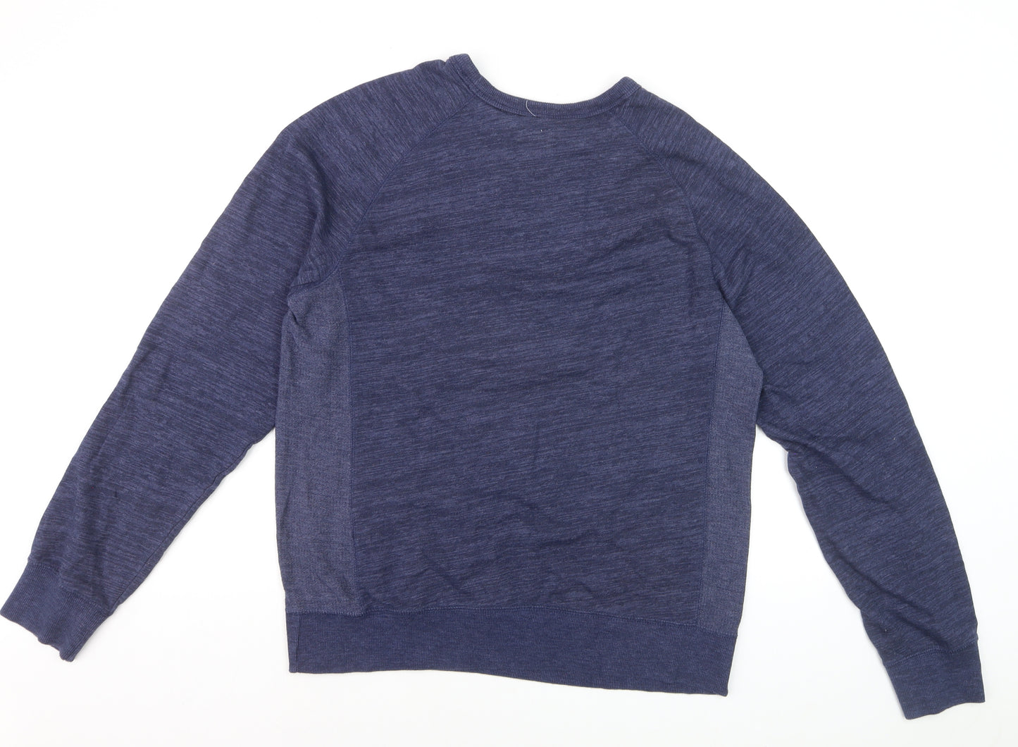 Champion Men's Blue Crew Neck Pullover Sweatshirt Size L