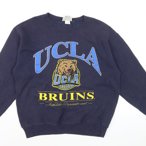 Lee Sport Men's Blue UCLA Bruins Sweatshirt Pullover Medium Vintage