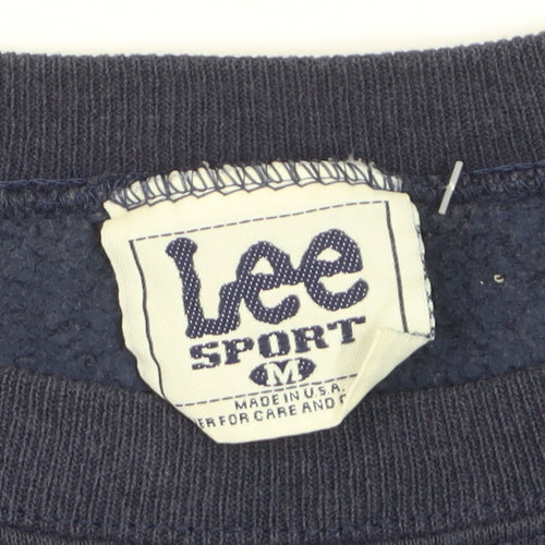 Lee Sport Men's Blue UCLA Bruins Sweatshirt Pullover Medium Vintage