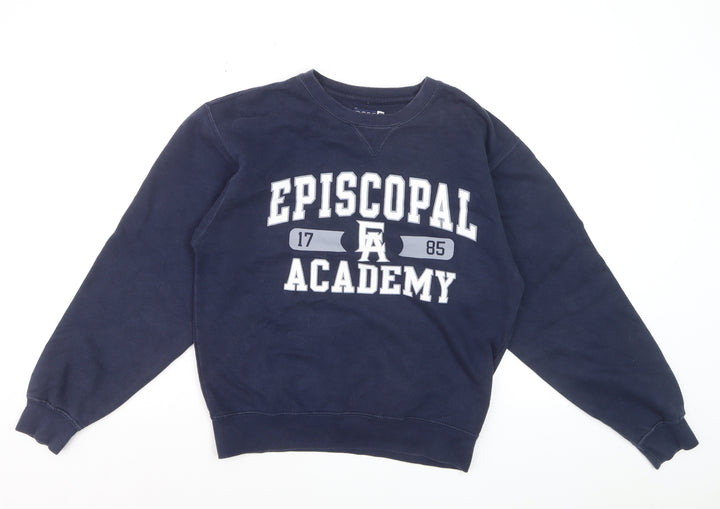Gear For Sports Boys Navy Blue XS Pullover Sweatshirt - Episcopal Academy Print
