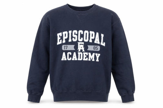 Gear For Sports Boys Navy Blue XS Pullover Sweatshirt - Episcopal Academy Print
